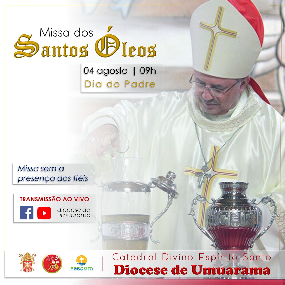 santos oleos e dia do PADRE