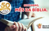 Mês da Bíblia comemora 50 anos de aprofundamento na Palavra de Deus