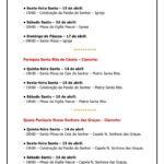 Horarios do Triduo Pascal das Paroquias da Diocese page 0005