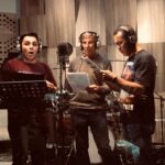 Baritonos Evandro Alcimar e Paulo da esquerda para a direita