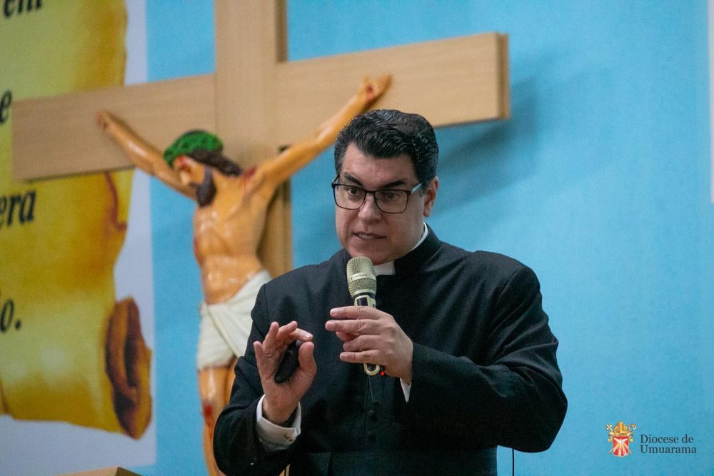 Padre Chrystian Shankar na Diocese de Umuarama