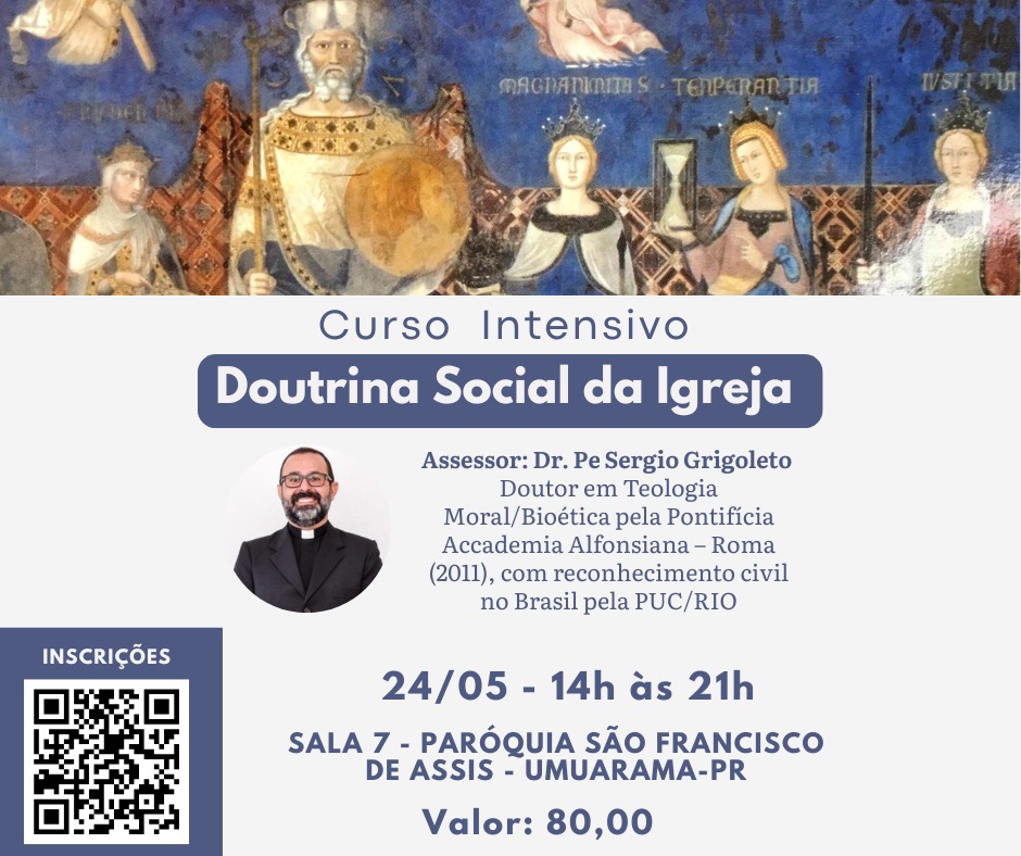 Curso intensivo de Doutrina social da Igreja
