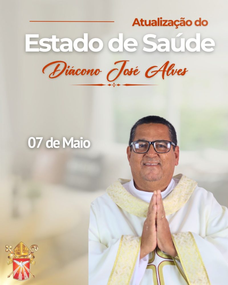 Diácono José Alves passa por cirurgia e se recupera bem