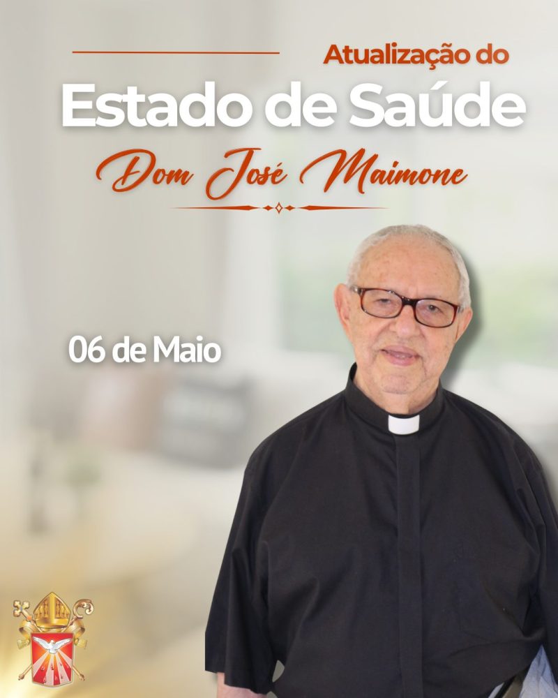 Dom José Maria Maimone recebe alta hospitalar