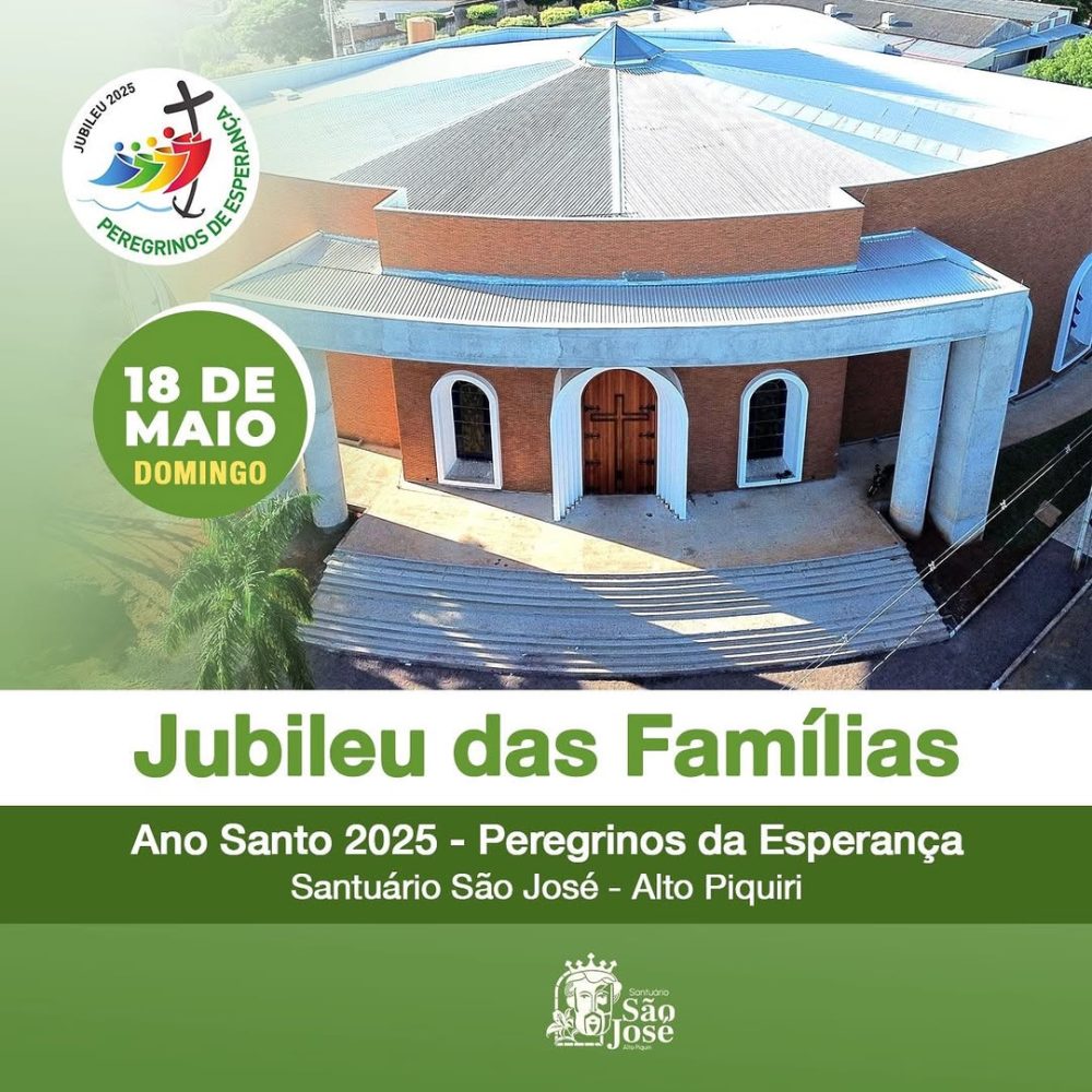 Jubileu das Famílias acontecerá no próximo fim de semana