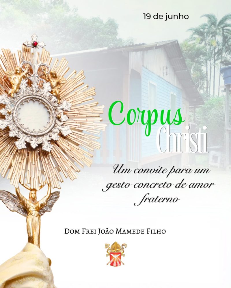 Convite para contribuir com a Diocese-irmã de Humaitá
