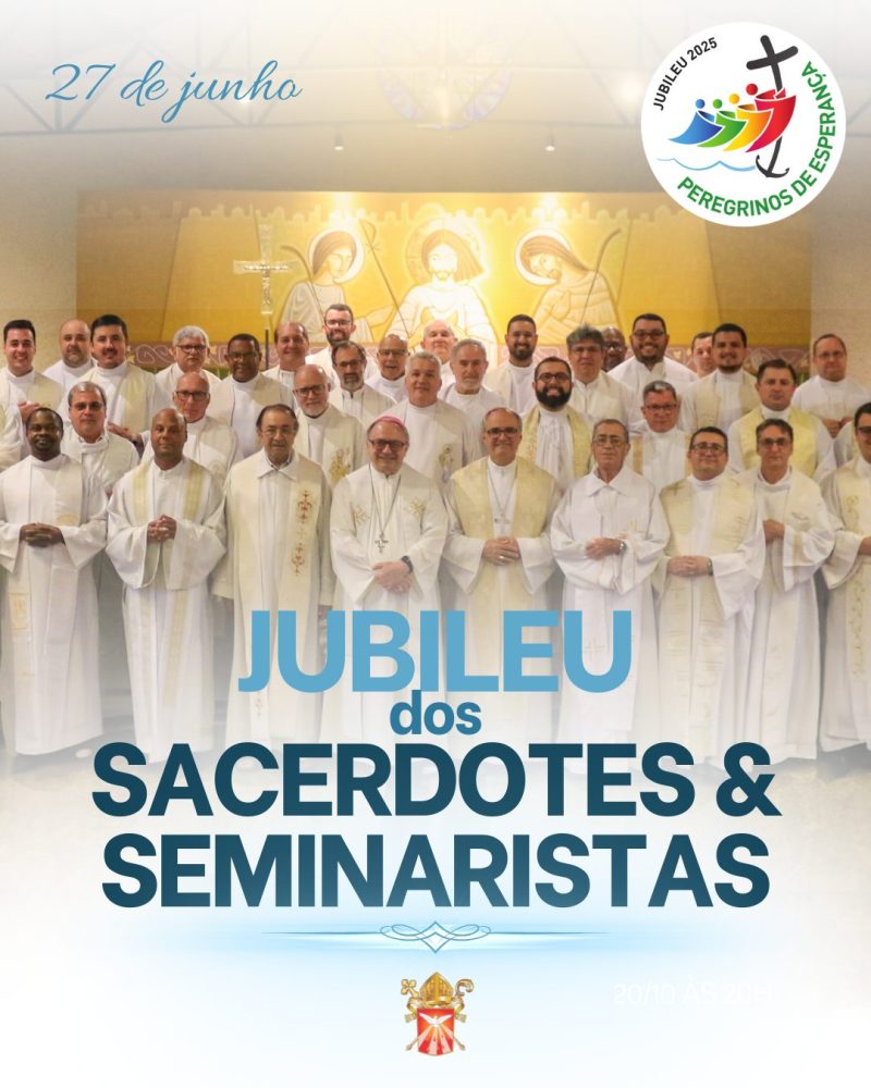 Convite: Jubileu dos Sacerdotes e Seminaristas